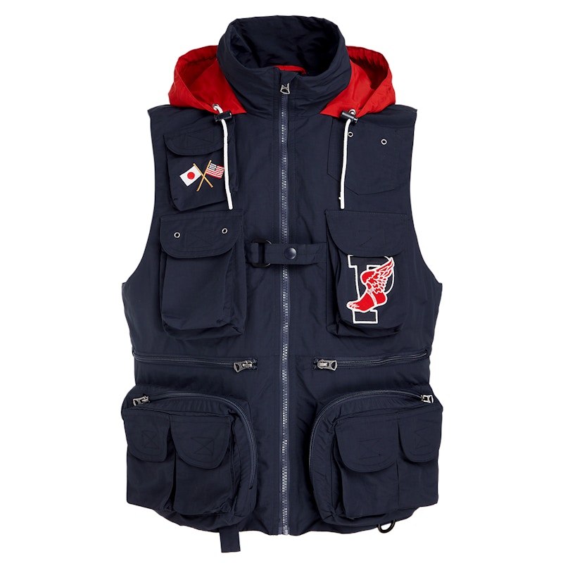 ralph lauren vest navy