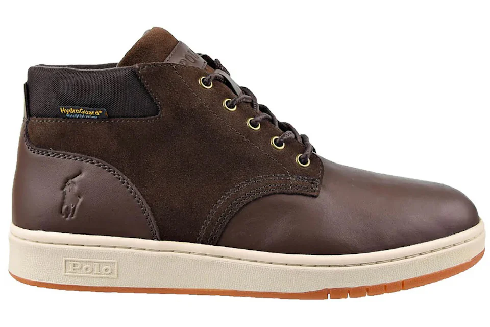 Polo Ralph Lauren Waterproof Sneaker Boot Brown Men's - 809855863-003 - US