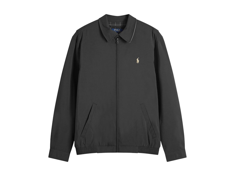 Polo Ralph Lauren Windbreaker Harrington Jacket RL Black Men's