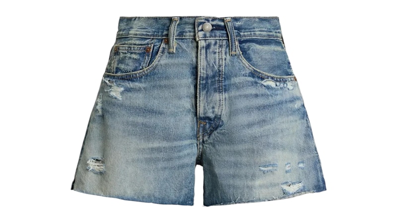 新品 24SS POLO RALPH LAUREN DENIM SHORTS Polo Ralph Lauren Women's Denim Shorts Mixco Wash - SS25 - GB