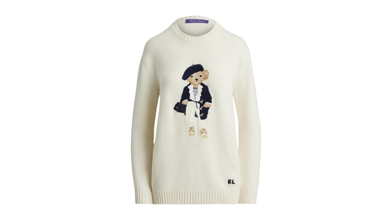 Polo by Ralph Lauren polo bear ニット　XS Polo Ralph Lauren Red Martini Bear Knit Sweater Black XS from
