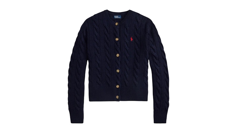 Jersey Polo Ralph Lauren para mujer Hunter Navy FW25 MX