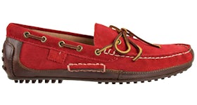 Polo Ralph Lauren Wyndings Slip-On-Driving Loafer Real Red