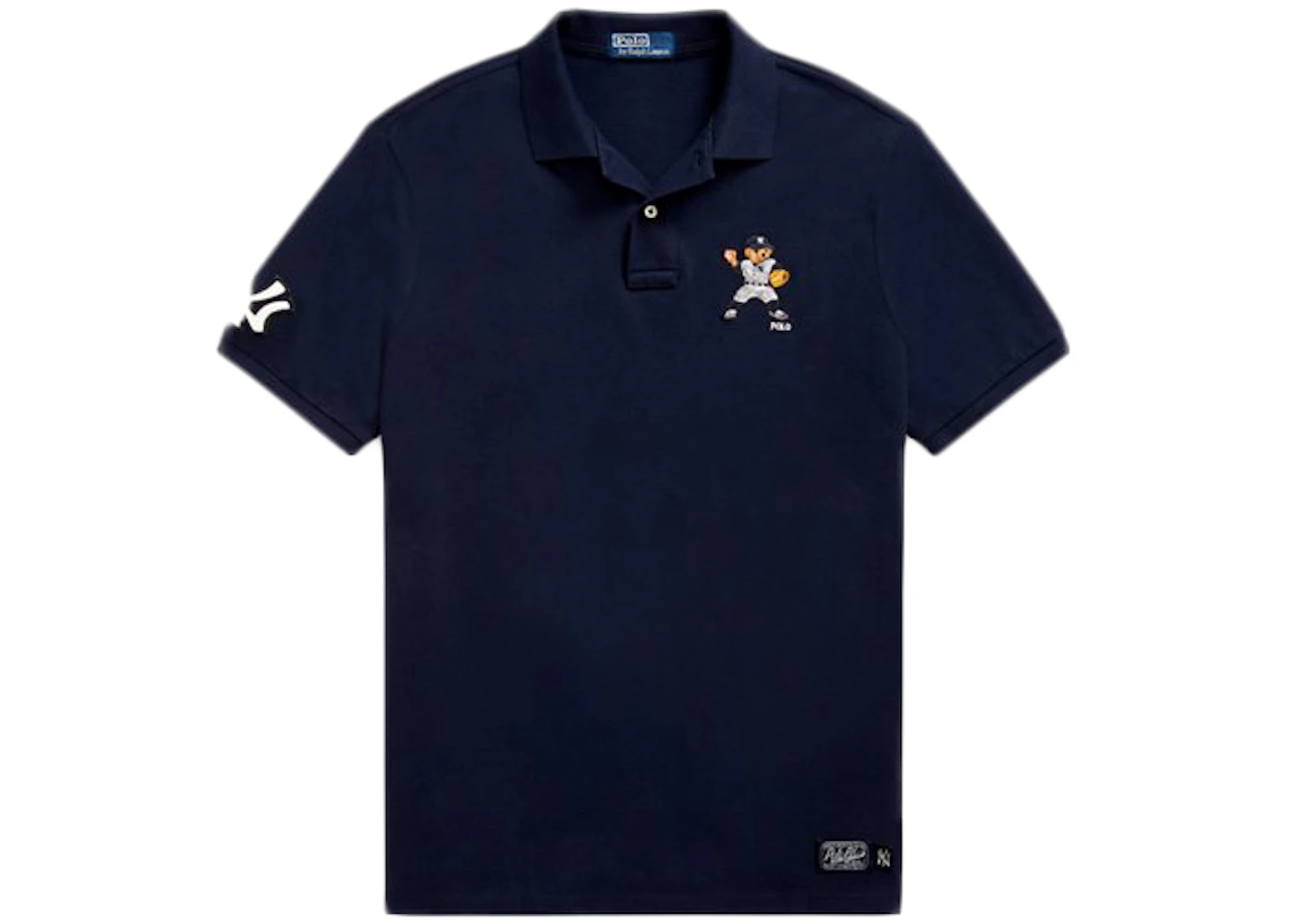Polo Ralph Lauren Yankees Bear Polo Shirt (Mens) Aviator Navy