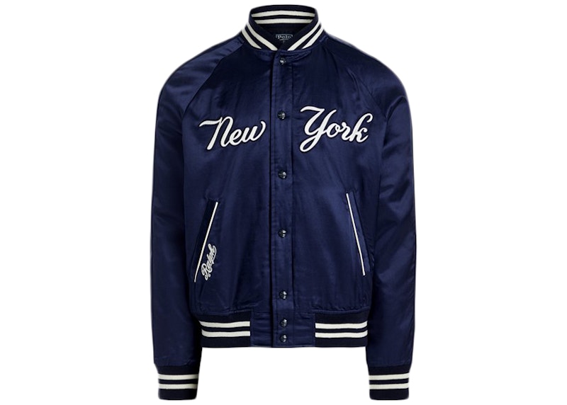 Polo aviator navy on sale jacket