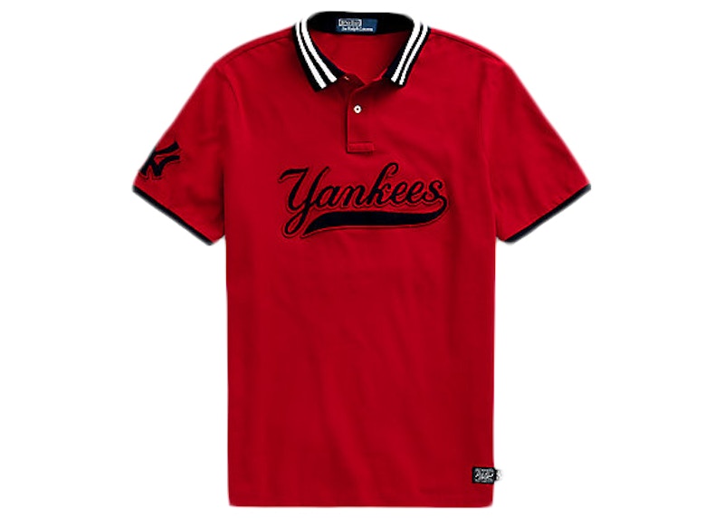 Red yankees sales shirt