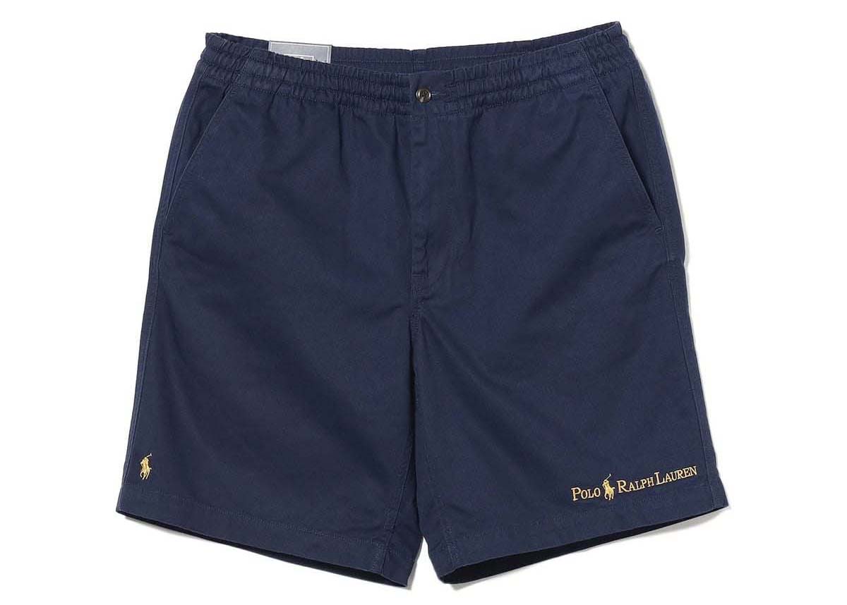 Polo Ralph Lauren for Beams Gold Logo Shorts Navy Men's - SS24 - GB