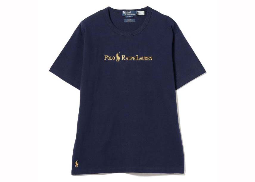 Polo Ralph Lauren for Beams Gold Logo (Womens) T-Shirt Navy - SS24