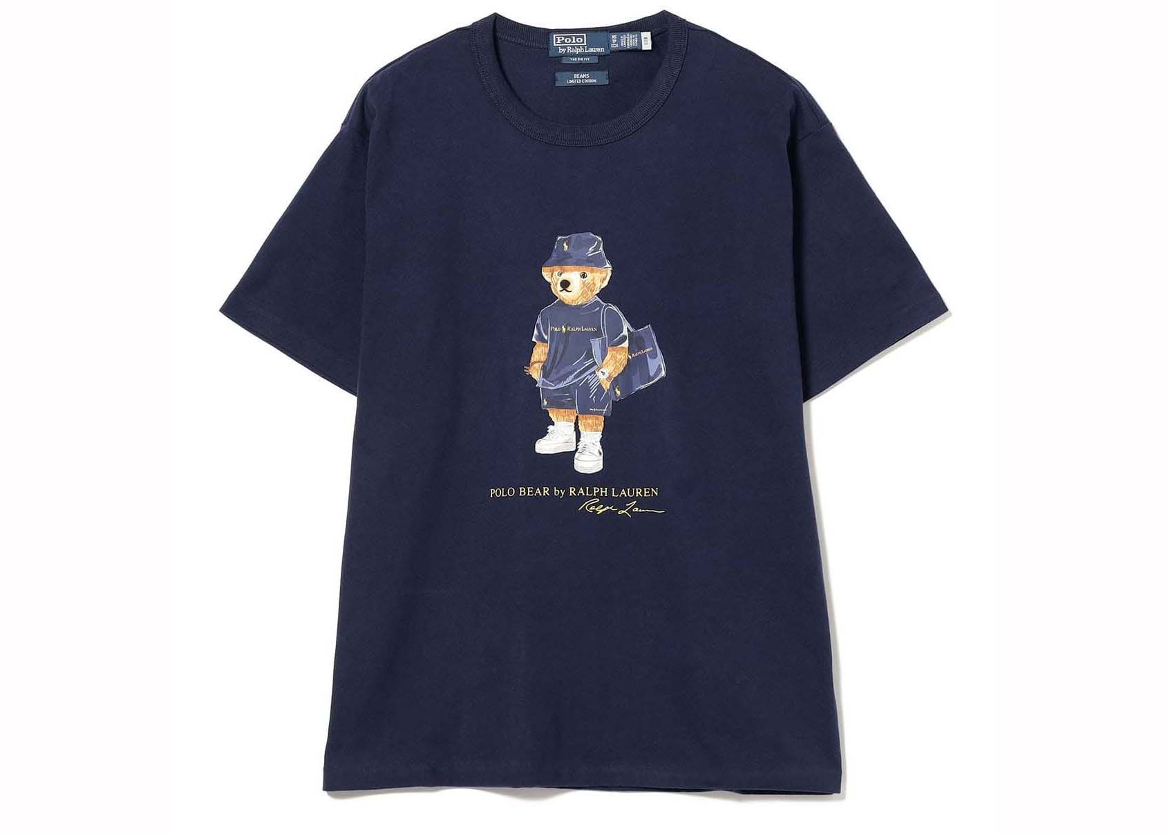 Polo Ralph Lauren for Beams Polo Bear (Womens) T-Shirt Navy