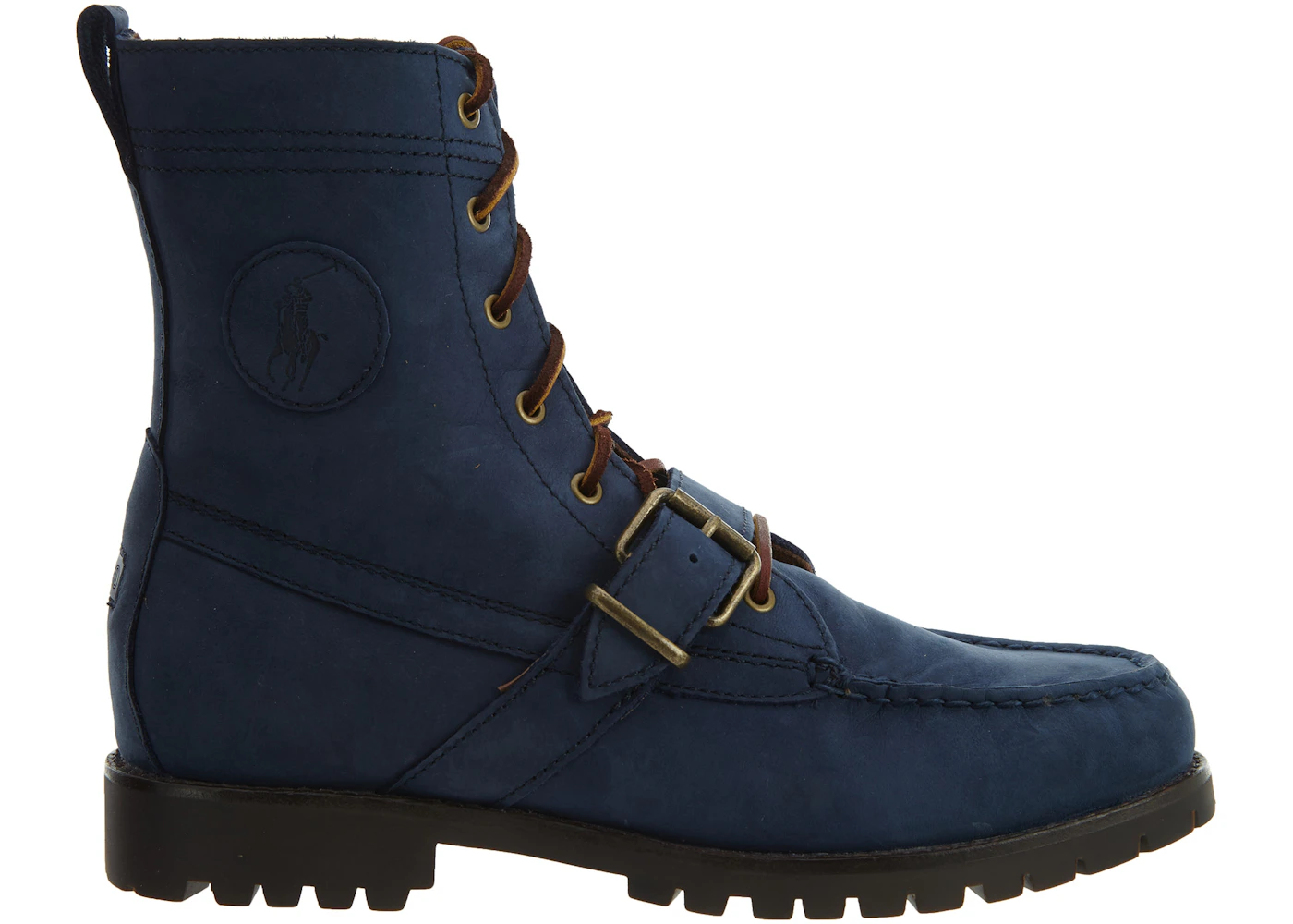 Navy blue polo boots Clearance