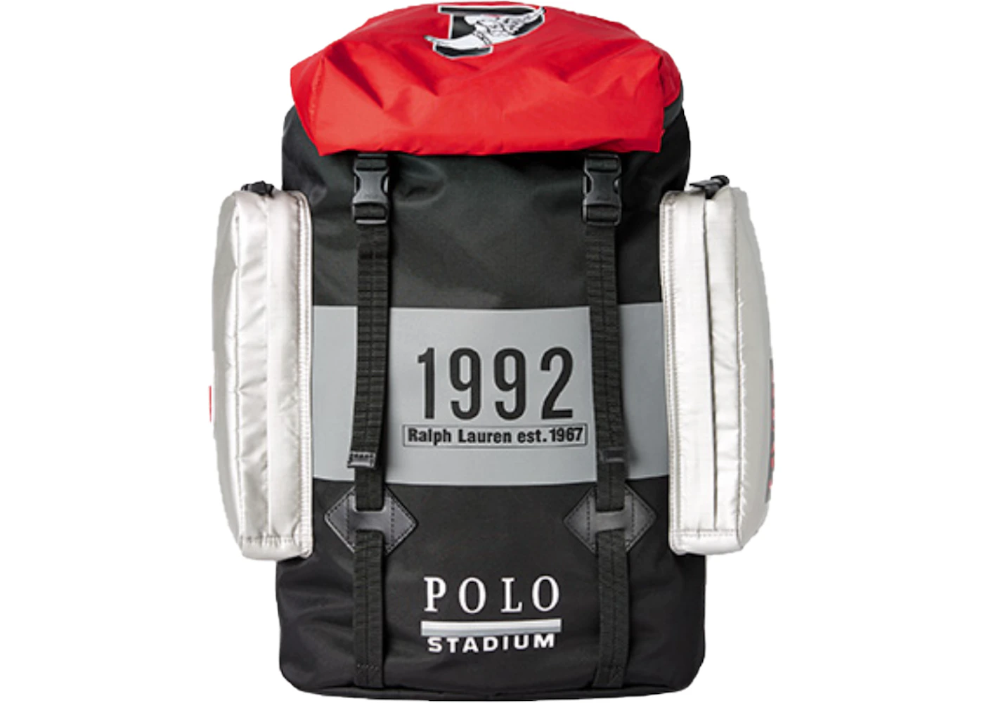 Red polo backpack on sale