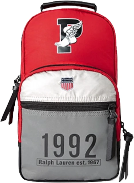 Polo Ralph Lauren Winter Stadium Crossbody Bag Red/Black - FW18 - US