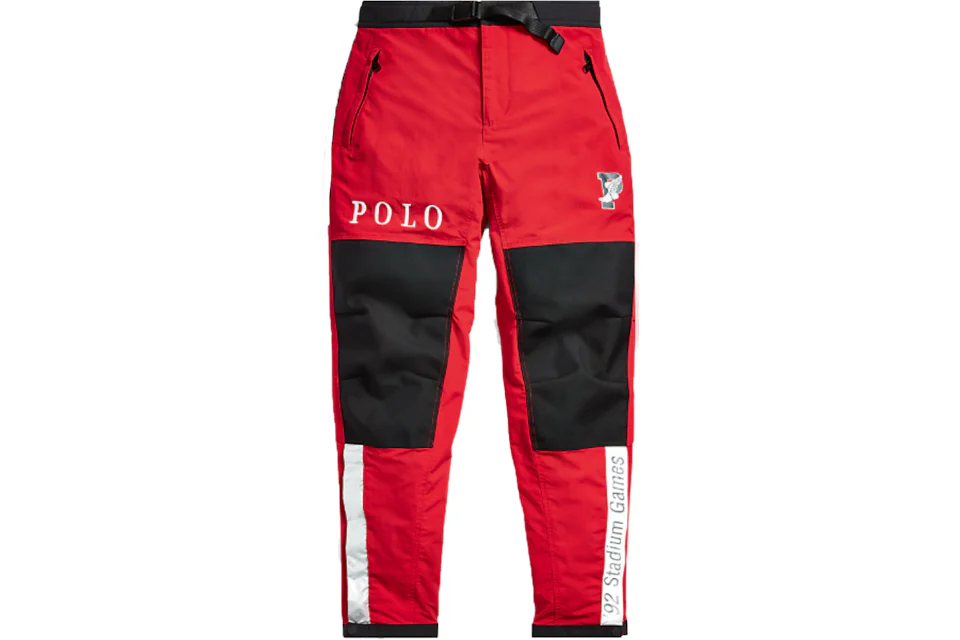 Polo Ralph Lauren Winter Stadium Pant Injection Red Polo Black