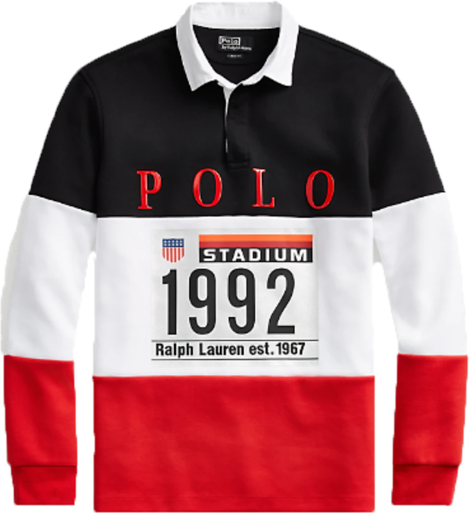 POLO Winter Stadium 1992 ラグビーシャツ Ｌ