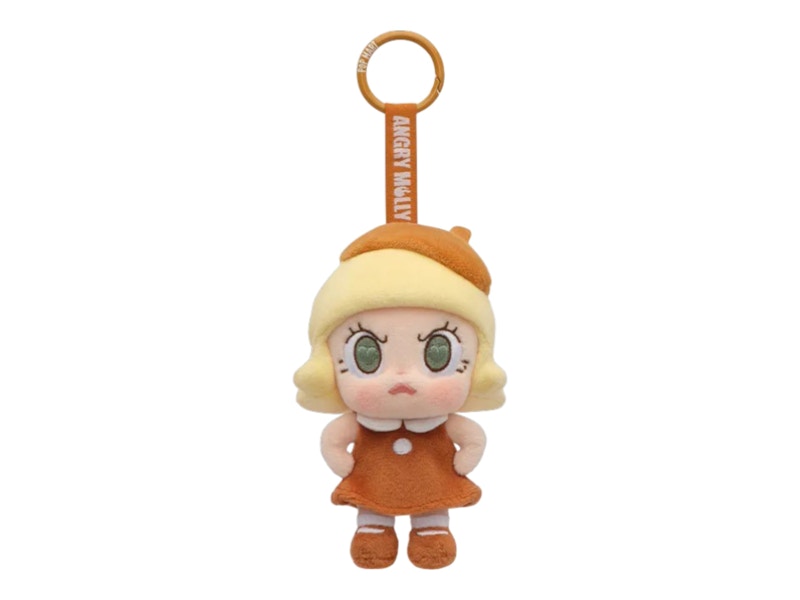 Pop Mart Angry Molly Angry Energy Series Brown Fire Plush Pendant - US