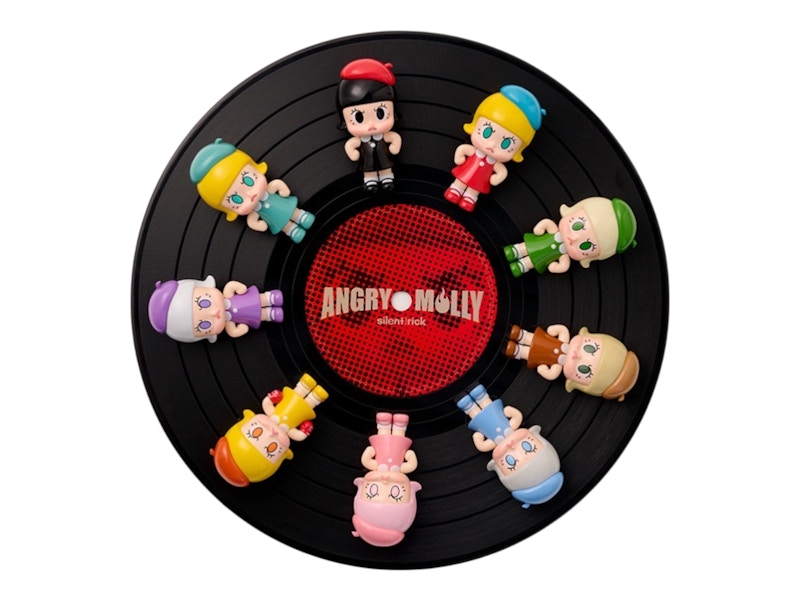 Pop Mart Angry Molly Long Play 9 Mini Figure Set - GB