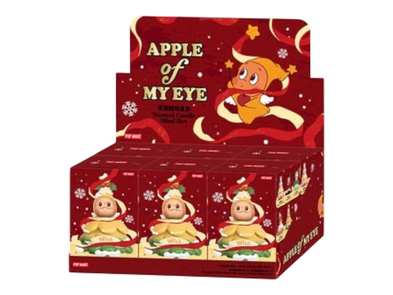 Pop Mart Apple of My Eye Series Scented Candle Sealed Case (6