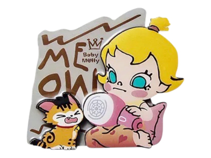 Pop Mart Baby Molly & Baby Tabby Series Face the Storm
