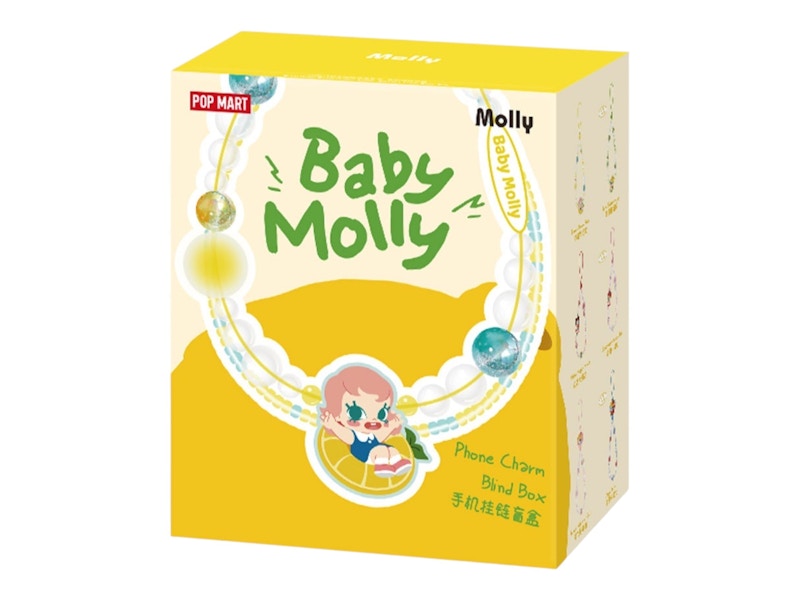 キーホルダー・アクリルキーホルダー popmart MOLLY phonecharm blindbox secret POP NOW:MOLLY Daily Look Series-Phone Charm Blind Box - POP