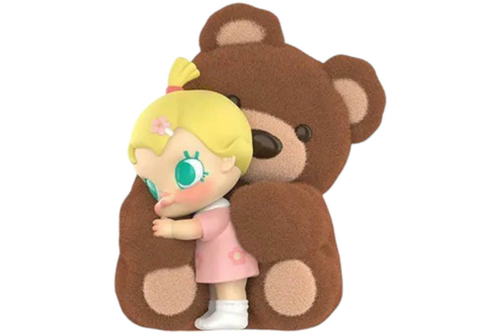 Pop Mart Baby Molly My Huggable Discovery Series A Bear Hug Figure - US