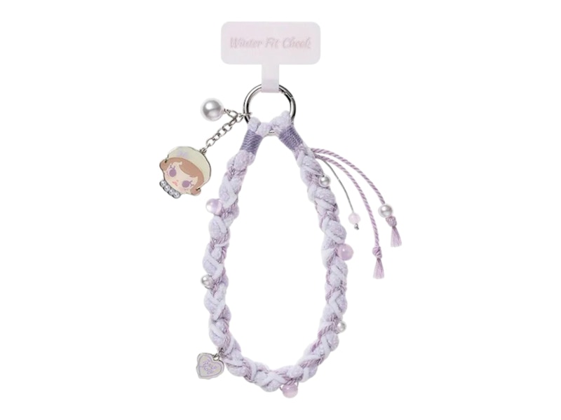 Pop Mart Baby Molly Winter Fit Check Series Crave a Blueberry Pie Lanyard