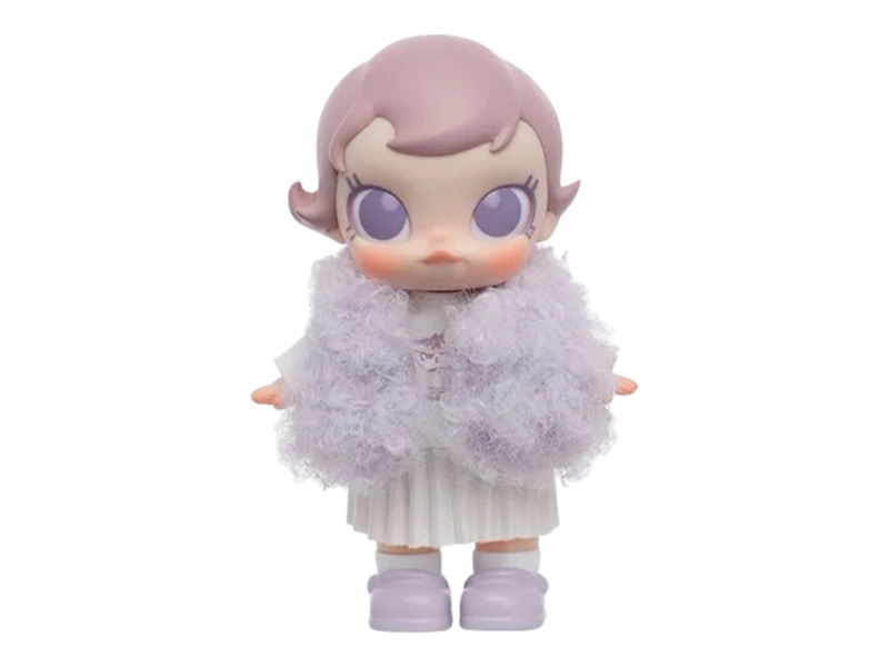 Pop Mart Baby Molly Winter Fit Check Series Crave a Blueberry Pie Vinyl Plush Pendant