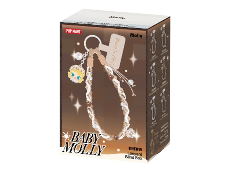 Baby Molly Winter Fit Check lanyard 黒 Baby Molly Winter Fit Check Series-Lanyard Blind Box