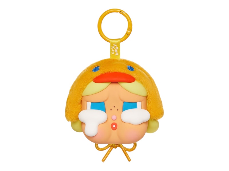 キーホルダー・アクリルキーホルダー Popmart Crybaby Crying again DUCK YOU Pop Mart CRYBABY Crying Again Series Duck You Earphone Case - US