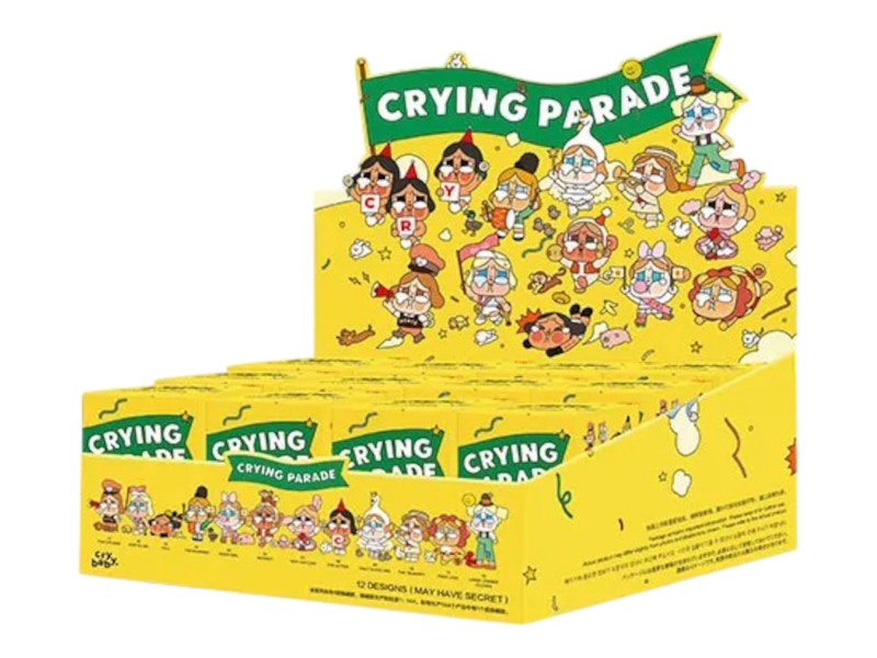 Pop Mart CRYBABY Crying Parade Series Figures Sealed Case (12