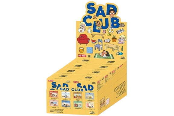 Pop Mart CRYBABY Sad Club Series Scene Figure Sets Sealed Case (8 Blind Box)