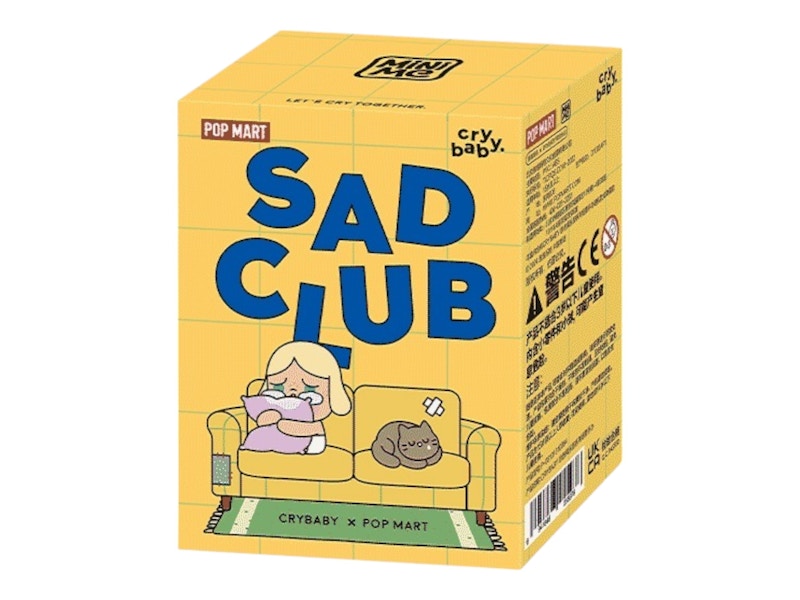Pop Mart CRYBABY Sad Club Series Scene Figure Sets Single Blind