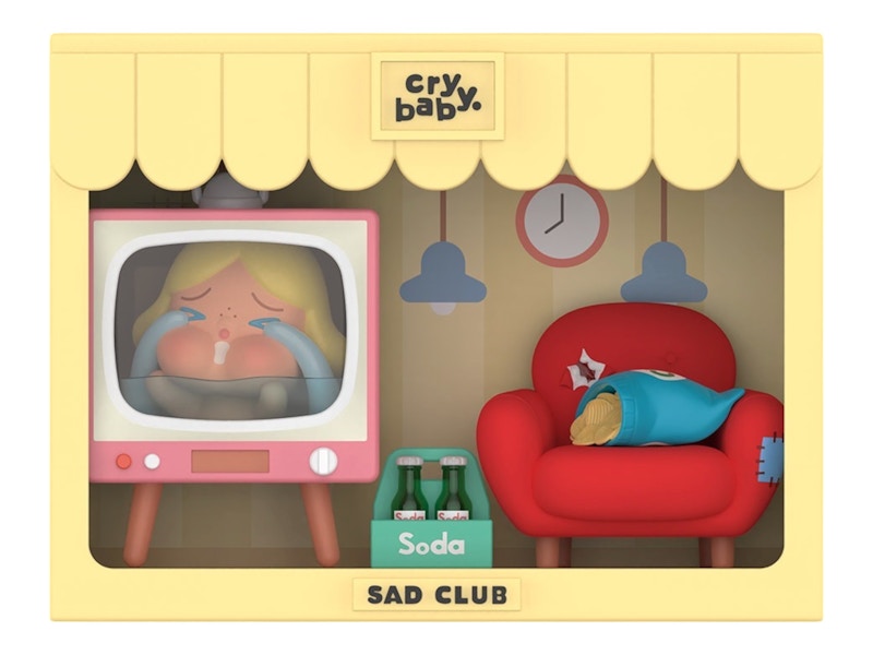 その他 CRYBABY Sad Club Series Scene Sets CRYBABY Sad Club Series Scene Sets Blind Box Confirmed Figure Gift