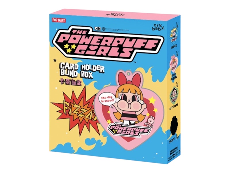 Pop Mart CRYBABY x Powerpuff Girls Series Card Holder Single Blind