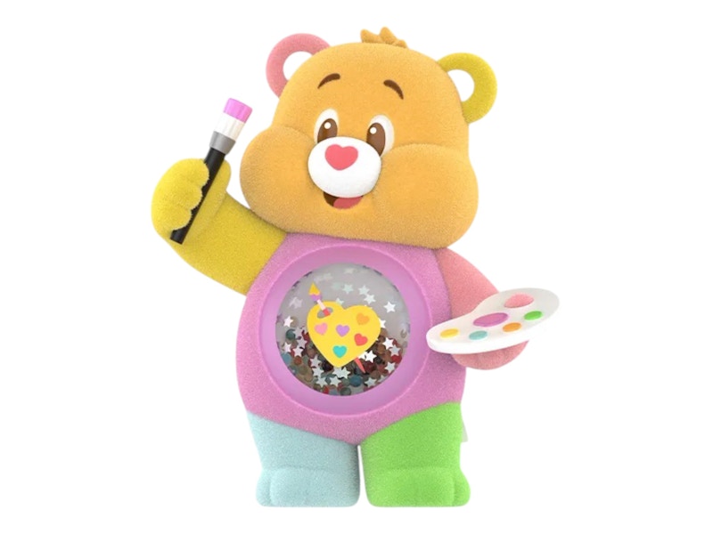 Pop Mart Care Bears Colorful Hugs Series Work of Heart Bear
