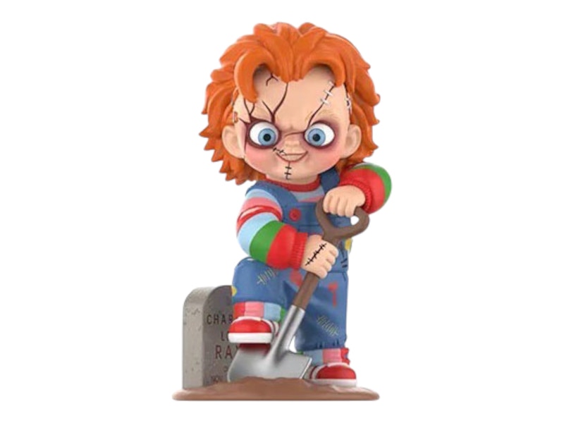 Pop Mart CHUCKY フィギュア Pop Mart Chucky Franchise Series Graveyard Chucky Figure - JP