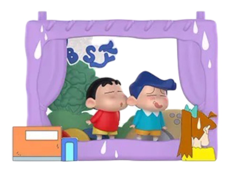 Pop Mart Crayon Shinchan InnerChild Theatre Series Figures BFF Figure