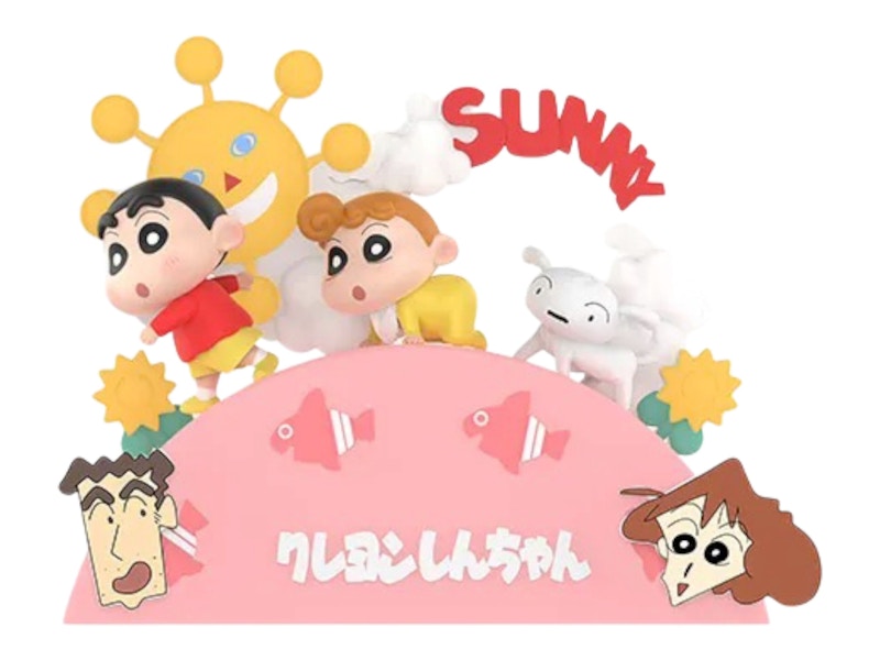 Pop Mart Crayon Shinchan InnerChild Theatre Series Figures Let's Go Out! Figure