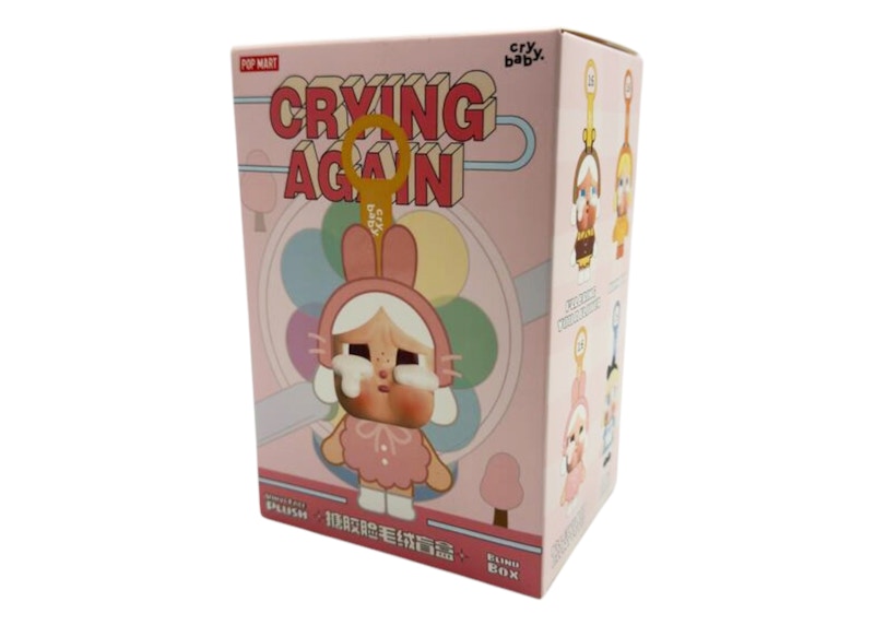 Pop Mart CryBaby Crying Again Series Vinyl Face Plush Single Blind Box