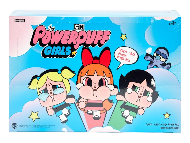 Pop Mart CryBaby x Powerpuff Girls Series Vinyl Face Plush