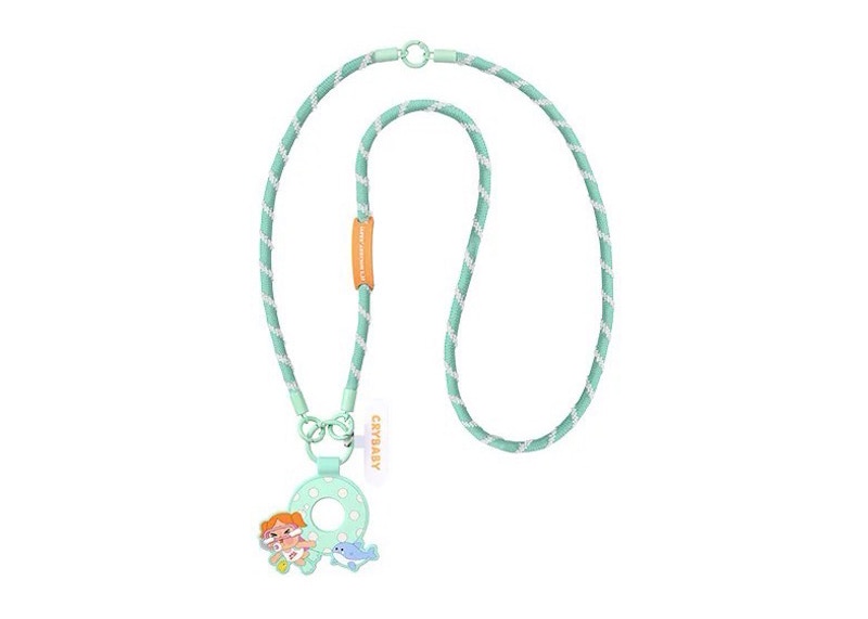 Pop Mart Crybaby Vacation Mode On Series Glug-Glug Long Lanyard - US