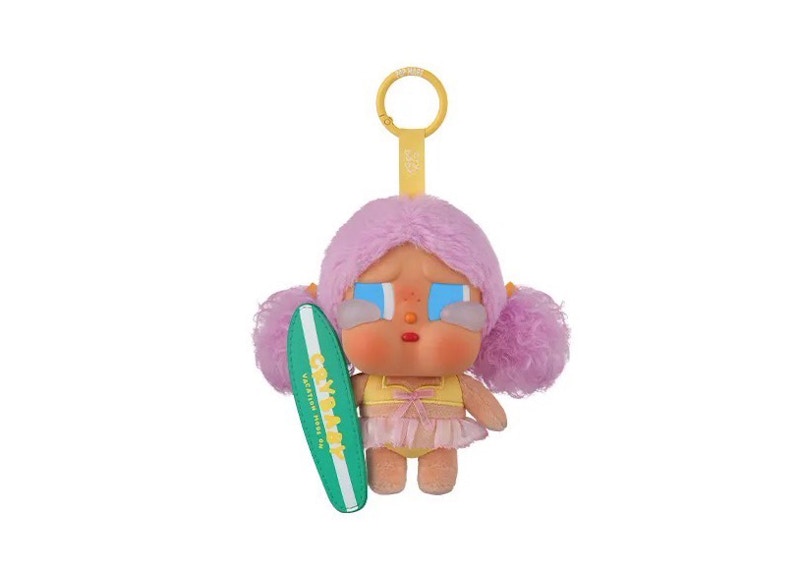 Pop Mart Crybaby Vacation Mode On Series Let's Surf Vinyl Plush