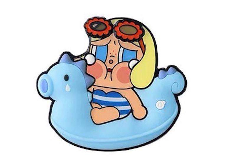 Pop Mart Crybaby Vacation Mode On Series Sunbathing Fridge Magnet - US