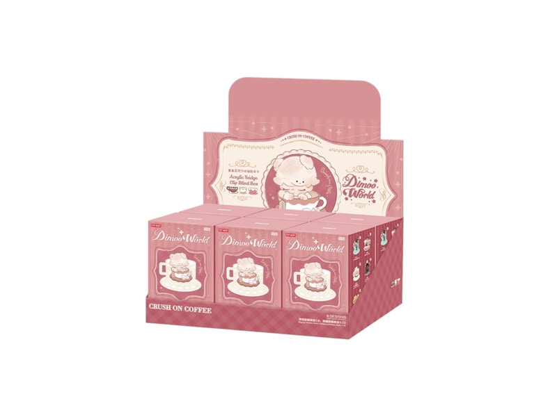 Dimoo World CRUSH ON COFFEE ボックス DIMOO Crush on Coffee Series-Earphone Case Blind Box - POP