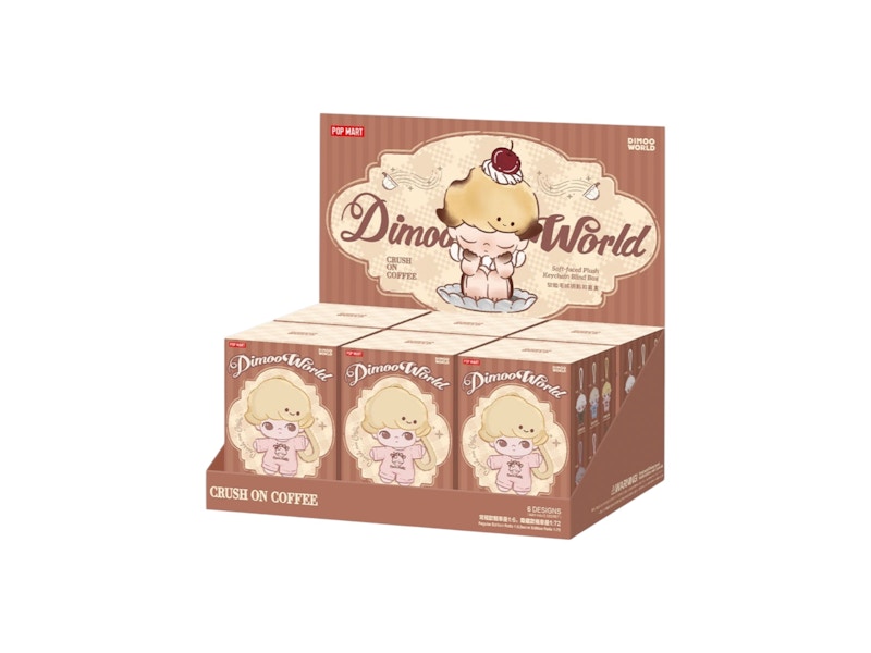 ぬいぐるみ DIMOO Crush on Coffee Series-Vinyl Plush DIMOO Crush on Coffee Series-Vinyl Plush Blister Pack - POP