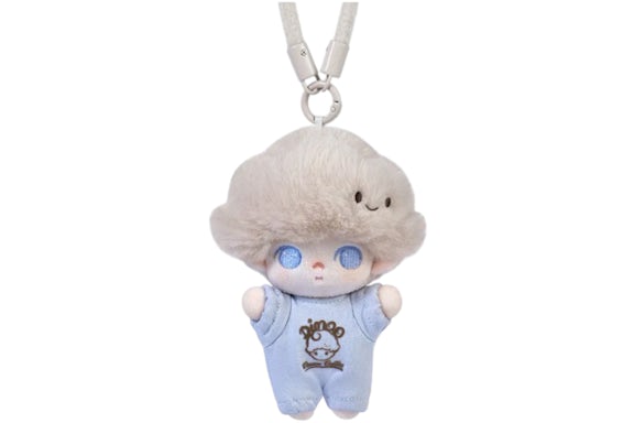 Pop Mart DIMOO Crush on Coffee Series Sea Salt Cream Milk Plush Keychain
