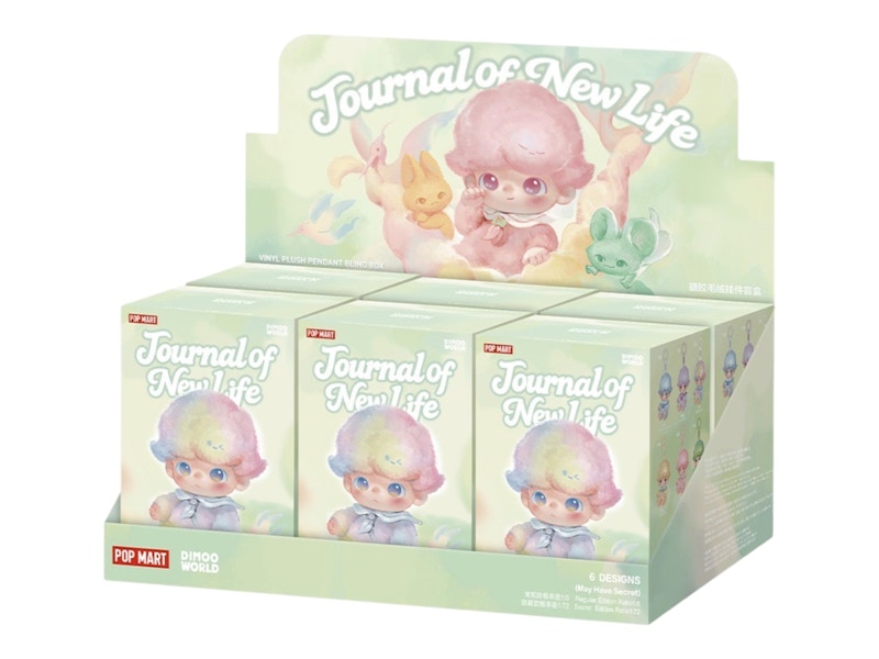 Pop Mart DIMOO Journal of New Life Series Vinyl Plush Pendant