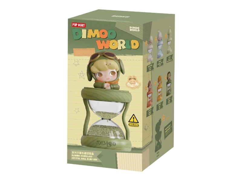 Pop Mart DIMOO Memories We Hold Series Glowing Hourglass Crystal Ball Single Blind Box