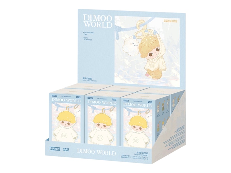 Pop Mart DIMOO The Missing Day Series Hand Towel Sealed Case (6