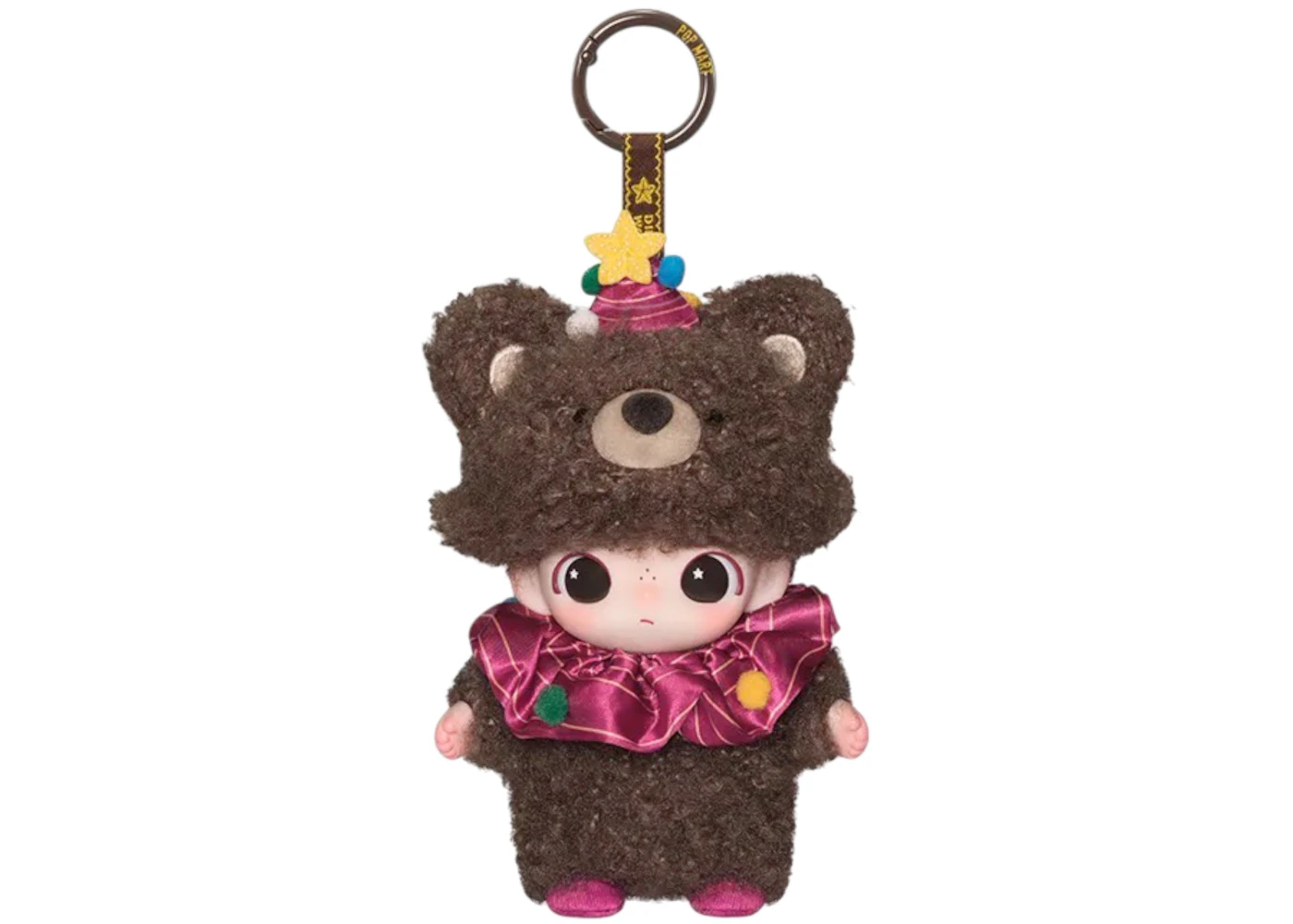 Pop Mart DIMOO The Secret Theatre Club Series Ballet Bear Secret Edition Vinyl Plush Pendant