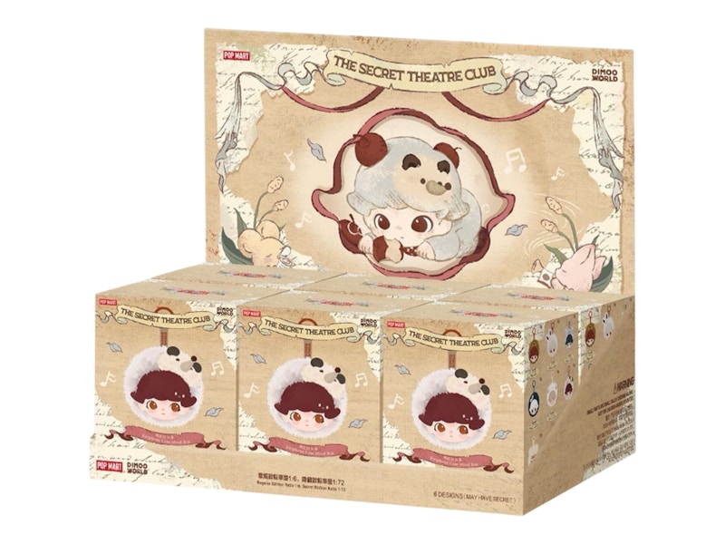 Pop Mart DIMOO The Secret Theatre Club Series Earphone Case Sealed Case ...